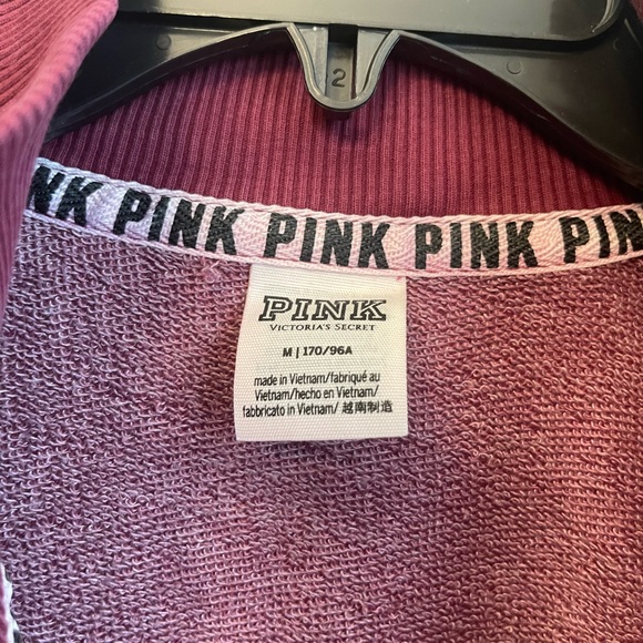 PINK Victoria’s Secret Quarter Zip Pullover Sweatshirt - Picture 7 of 7